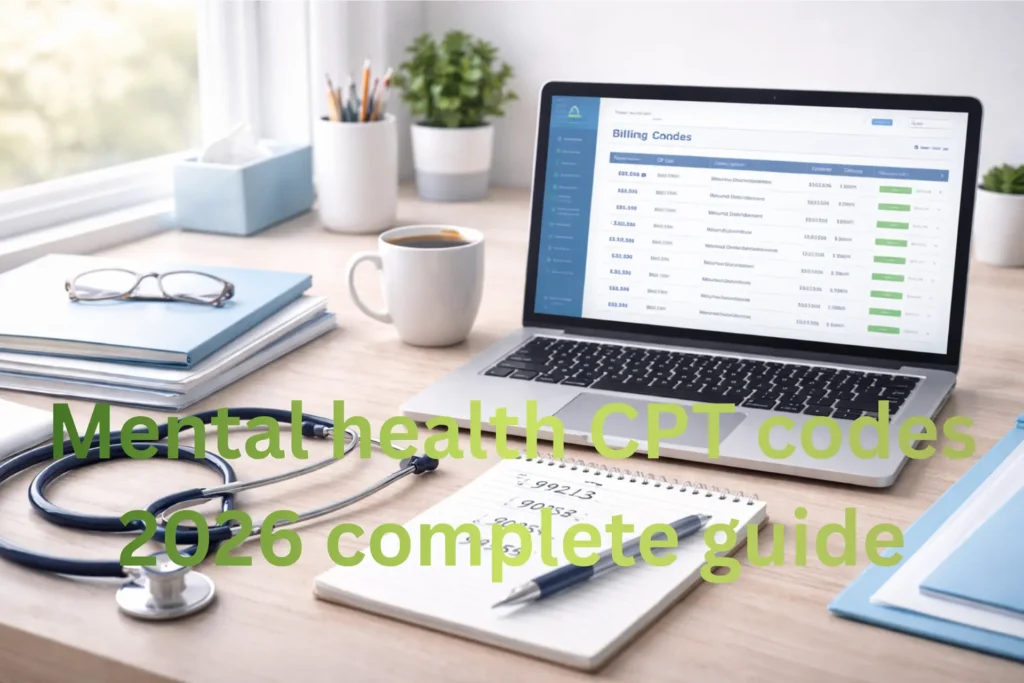 Mental health CPT codes 2026 complete guide for therapists and psychiatrists